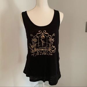Beauty and the Beast Theme Tank Top